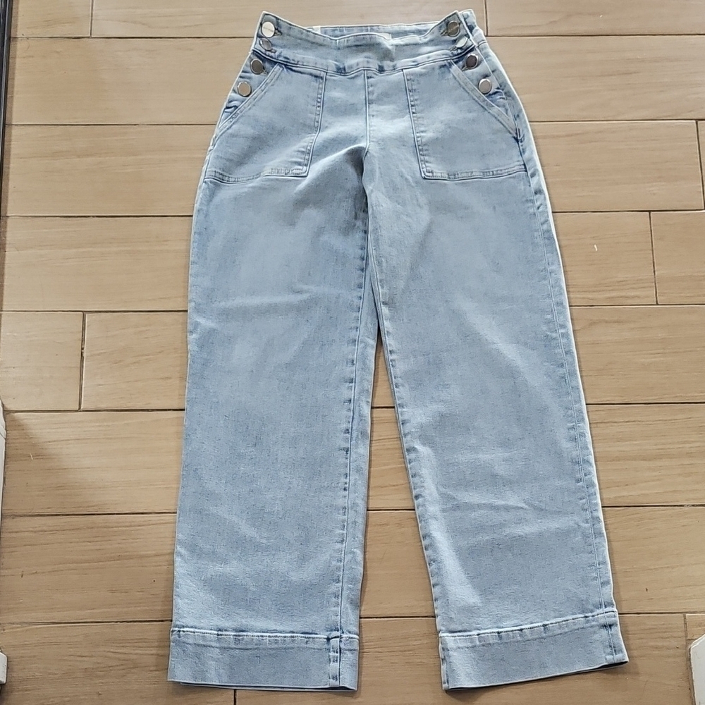 Lola Jeans The Colette-CM High Rise Wide Leg - Picture 3 of 6